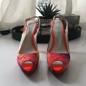 Aldo sling back stilettos